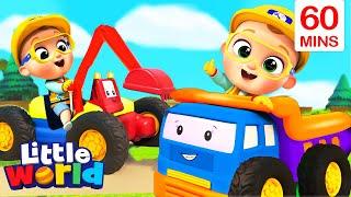Construction Workers (Safety Song) + More Kids Songs & Nursery Rhymes by Little World