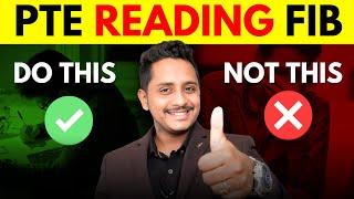 PTE Reading Fill in the Blanks - Do This & Not This | Skills PTE Academic