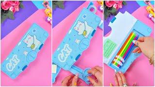 MY CUTE CAT PENCIL CASE REVIEW - UNBOXING - ASMR #shorts #youtubeshorts