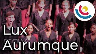 Lux Aurumque - Eric Whitacre - Pro Cantu | Cape Town Youth Choir