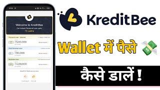 KreditBee Se Wallet Me Paise Kaise Dale