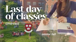 Last day of classes at Harvard | college vlog