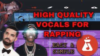 How To Sound Professional On Bandlab With Rapping Vocals For Ios / Android / Pc!!