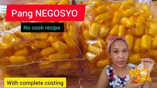 HOW TO MAKE PASTILLAS PANG NEGOSYO WITH COSTING | NO COOK RECIPE | BUSINESS IDEAS| TWEETIEBIRDS VLOG