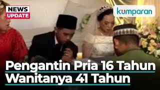 Viral Pernikahan Anak 16 Tahun dengan Wanita 41 Tahun di Sambas