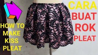 CARA BUAT LIPATAN ROK (PLEAT)