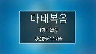 성경 읽기: 마태복음 1장 - 28장