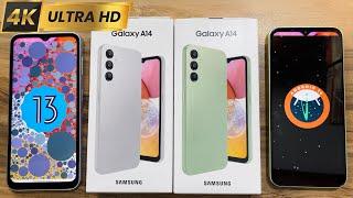 Samsung Galaxy A14 / OneUI 5 vs OneUI 6 (Android 13 vs Android 14)