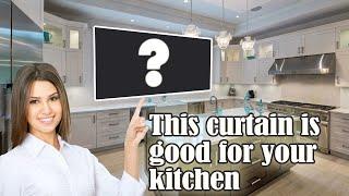 TOP 6 Kitchen Window Curtains For You | Curtains Interior Design Trends And Home Decor Ideas