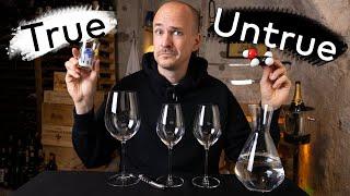 BUSTING Wine MYTHS - What is true and untrue about WINE?