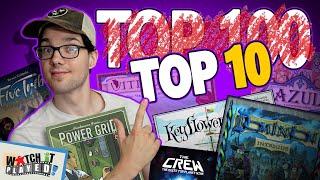 What Are Your Top 10 Games of the BGG Top 100? - Board Gaming Q&A!