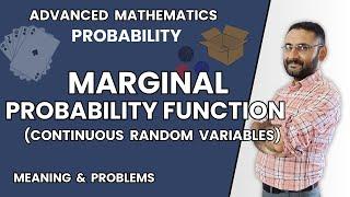 Marginal Probability Function | Distribution Function | Numerical | Btech | Bsc | JEE | Mathematics