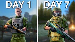 My First 7 Days as a Sniper in the NEW Tarkov Wipe