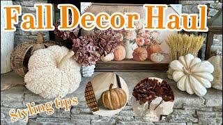 Huge Fall Decor Haul & Styling Tips for a Cozy Home Transform Your Home! 