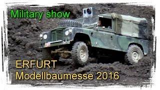 Modellbaumesse Erfurt 2016-Military RC Show