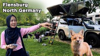 Family Travel Hamburg To Flensburg, North Germany  S1 EP04 | Australia To Norway By Road