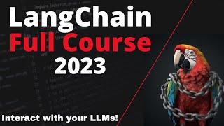 LangChain ️ - COMPLETE TUTORIAL - Basics to advanced concept!