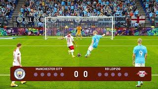 UEFA Champions League Round of 16 | MAN CITY vs RB LEIPZIG [Penalty Shootout] eFootball PES 2021