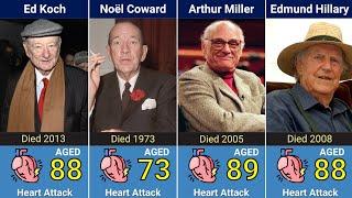 50 Actors Who Died of Heart Attack