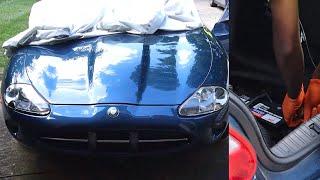 1997 Jaguar XK8 gets a New Battery