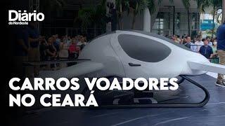 Carro voador é apresentado em Fortaleza