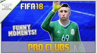 REALLY STUPID GOALS! - FIFA 18 Pro Clubs Funny Moments! (FIFA 18 Funny Moments)