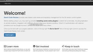 Gerrit Code Review "out of the box"