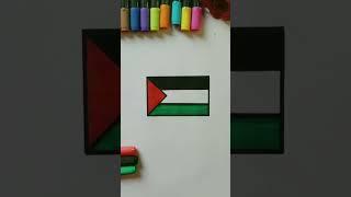 Palestine Flag Idea | Flag Of Palestine |Crafty Dijaa |