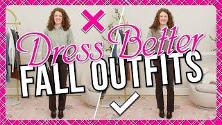 How To Update Fall Outfits To Dress Better In 2024 / Do's & Don'ts