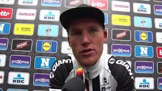 Mike Teunissen - post-race interview - Dwars door Vlaanderen 2018