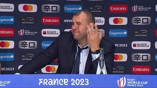 RWC 2023 | ARG 6-44 NZL | SF1 | Conferencia de prensa Argentina luego del primer partido semifinal