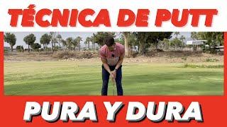  PUTT GOLF TÉCNICA⎪Colocación, movimiento, ejercicios y... ︎ TRUCOS ⬅︎