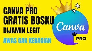 CARA DAPAT CANVA PRO GRATIS  -CEPET KEBURU ABISS BRAYY TERBARU 2024 #canvaprofree