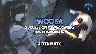 BDO | Woosa Succession Vs Awakening  (After Buffs) | Darkseeker's DPS Comparison