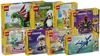 All LEGO Creator 3in1 sets January 2025 Compilation/Collection Speed Build