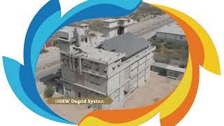 100Kw Ongrid System Installed at industry | Rameen Renewables | INVEREX