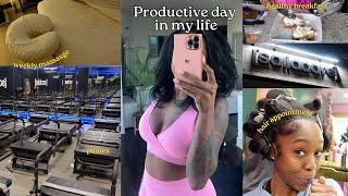 5AM PRODUCTIVE VLOG  morning routine, pilates, healthy breakfast, hair appointment