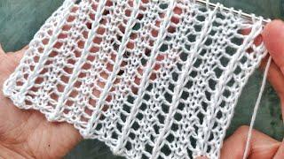Very simple and easy openwork pattern for beginners