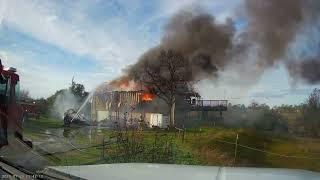 5 of 5. Structure Fire 2998 Single Tree Dr Copperopolis Ca- AMFD B223 Dash Cam