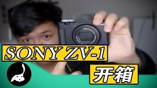 Vlogging神器 SONY ZV-1的开箱上手轻体验 | 呆呆卫