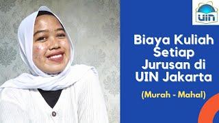 Jurusan Termurah sampe Termahal di UIN Jakarta | Biaya Kuliah di UIN Jakarta