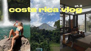 costa rica travel vlog | solo trip in la fortuna, hiking in monteverde, insane san jose airbnb