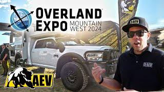 Incredible AEV Builds at Overland Expo Mountain West 2024!