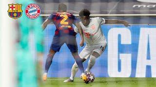 Alphonso Davies' outstanding assist vs. Barcelona