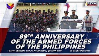 89th Anniversary of the Armed Forces of the Philippines 12/20/2024