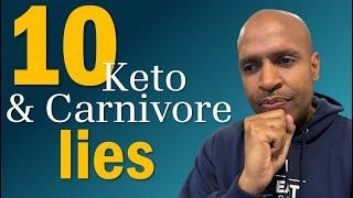 10 lies about keto and carnivore diet