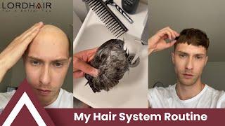 Hair System Tutorial: A Walkthrough Guide to Everyday Hair System Hair Care | Lordhair