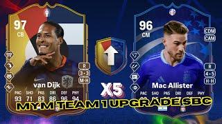 MYM Team 1 Upgrade Packs x5 !!! |  FC 24