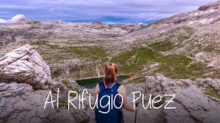 Al Rifugio Puez: escursione ad anello sull'altopiano del Puez #valgardena #dolomiti #sella #puez