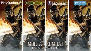 Mortal Kombat: Deception [2004] PS2 vs Xbox vs GameCube vs PSP (Graphics Comparison)
